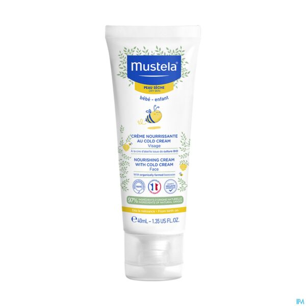 Packshot Mustela Ps Creme Voedend Cold Cream 40ml Packshot Mustela Ps Creme Voedend Cold Cream 40ml