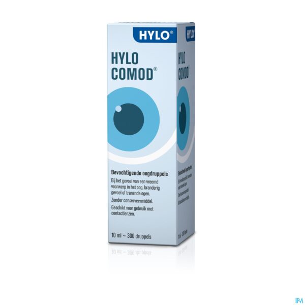 Packshot HYLO-Comod Oogdruppels 10Ml Packshot HYLO-Comod Oogdruppels 10Ml