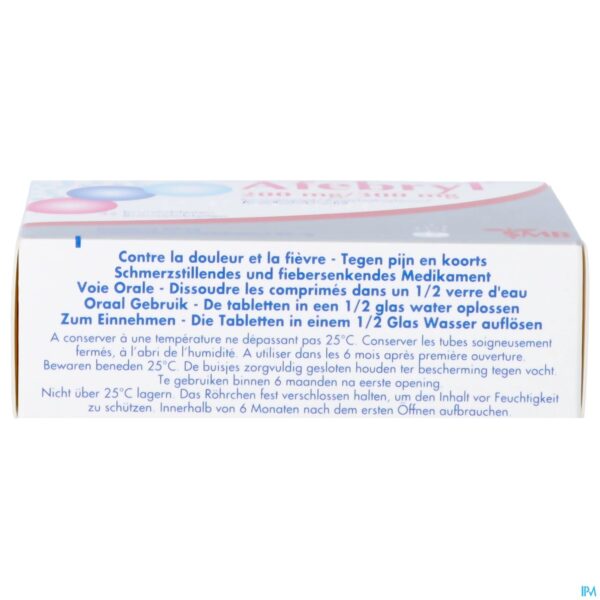 Packshot Afebryl 200mg/300mg Bruistabl 32 Nf