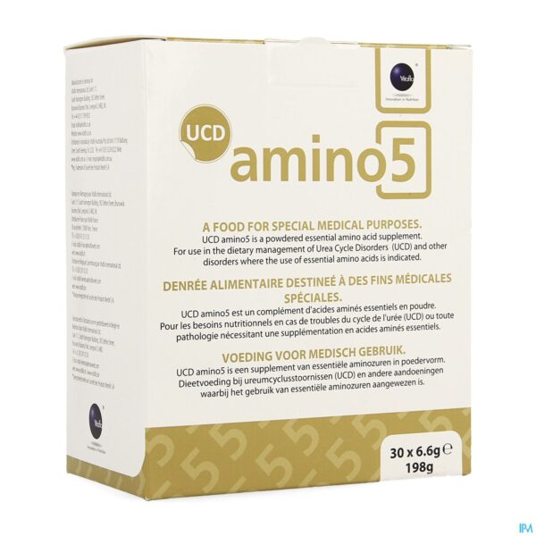 Packshot Ucd Amino 5 Pdr Zakje 30x6,6g