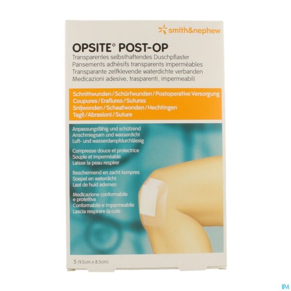 Packshot Opsite Post Op N 9,5cmx 8,5cm 5 66030314 Packshot Opsite Post Op N 9,5cmx 8,5cm 5 66030314