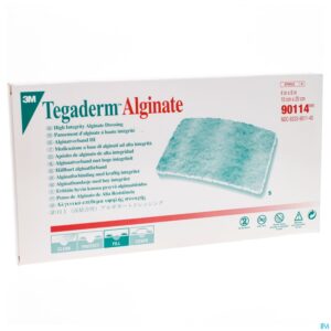 Packshot Tegaderm Alginate Steril 10cmx20cm 5 90114