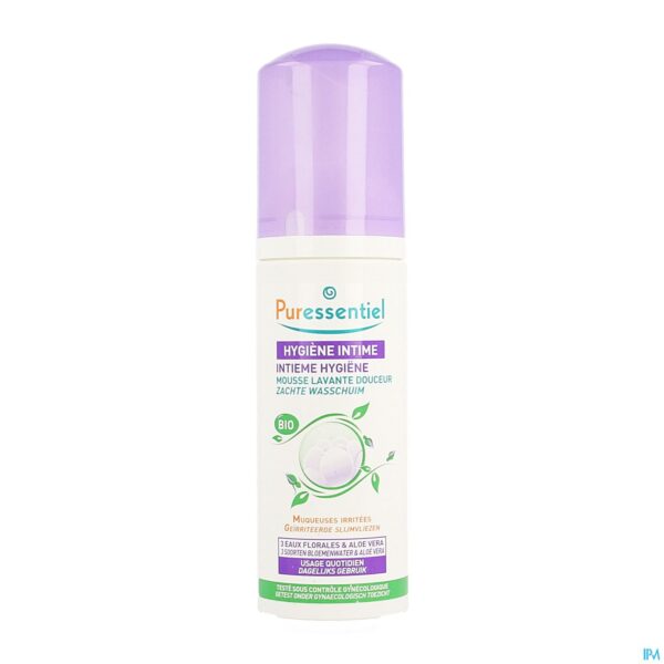 Packshot Puressentiel Intieme Hygiene Schuim 150ml