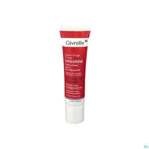 Packshot Givrelle Creme Lich. Gezicht Vitilexine Tube 30ml
