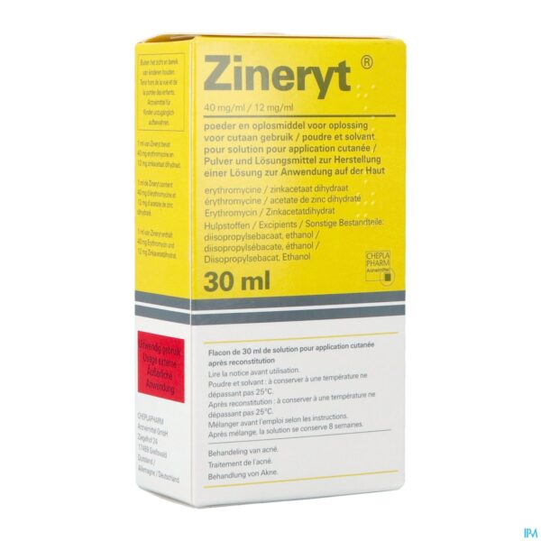 Packshot Zineryt Lotion 30ml Packshot Zineryt Lotion 30ml