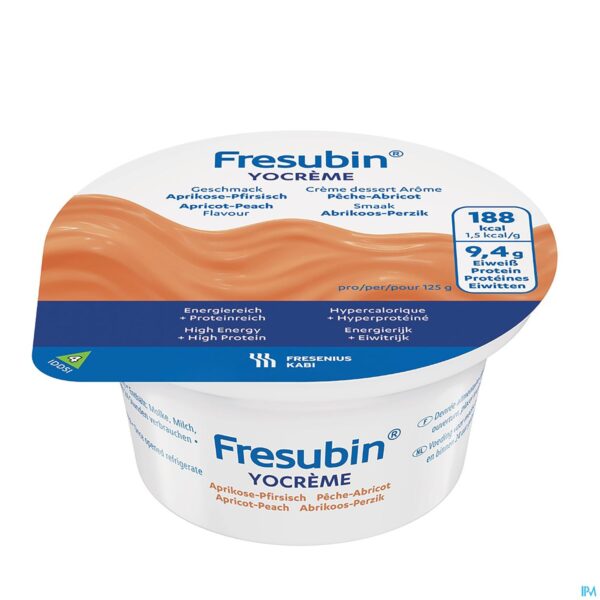 Productshot Fresubin Yocrème 125g Pêcheabricot/abrikoosperzik