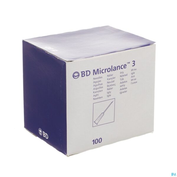 Packshot Bd Microlance 3 Naald 21g 2 Rb 0,8x50mm Groen 100