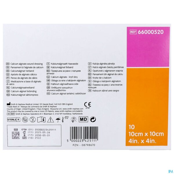 Packshot Algisite Verb Algin.ca 10x10cm 10 66000520