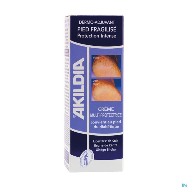 Packshot Akileine Akildia Cr Pieds Diabetisch 75ml 103501 Packshot Akileine Akildia Cr Pieds Diabetisch 75ml 103501