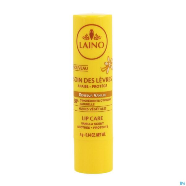 Packshot Laino Zorg Lippen Vanille 4g