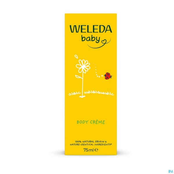 Packshot Weleda Calendula Bodycreme Tube 75ml