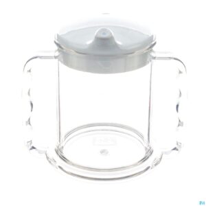Packshot Drinkbeker Transp 2 Handvat. Stand.285ml Homecraft
