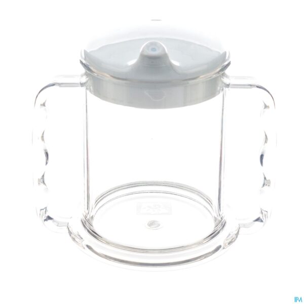 Packshot Drinkbeker Transp 2 Handvat. Stand.285ml Homecraft