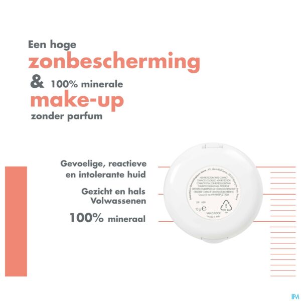 Lifestyle_image Avene Zon Compact Getint Spf50+ Goud 10g Lifestyle_image Avene Zon Compact Getint Spf50+ Goud 10g