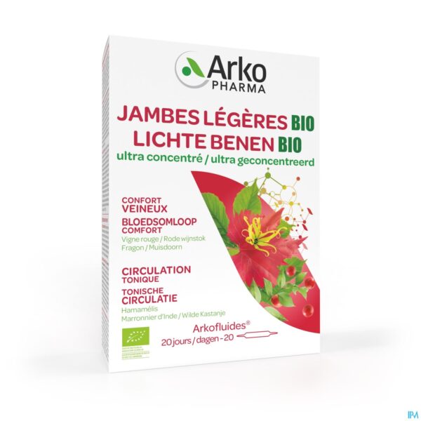 Packshot Arkofluide Lichte Benen Bio Nf Amp 20