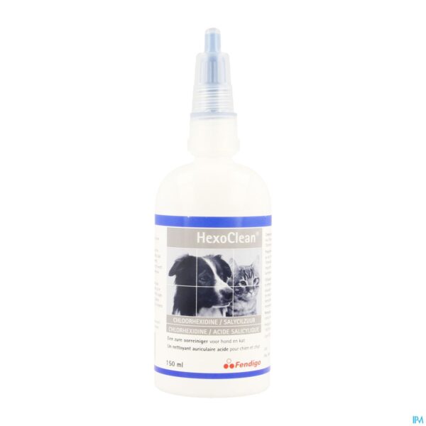 Packshot Hexoclean Oordruppels 150ml