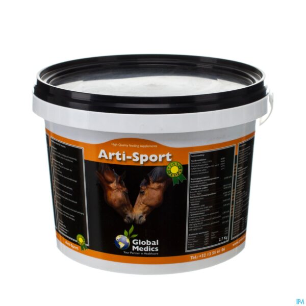 Packshot Arti-sport Paarden Pdr 2,7kg