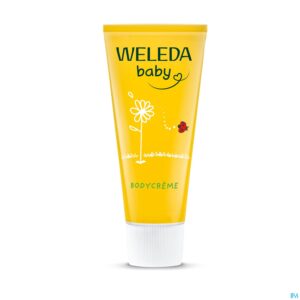 Packshot Weleda Calendula Bodycreme Tube 75ml