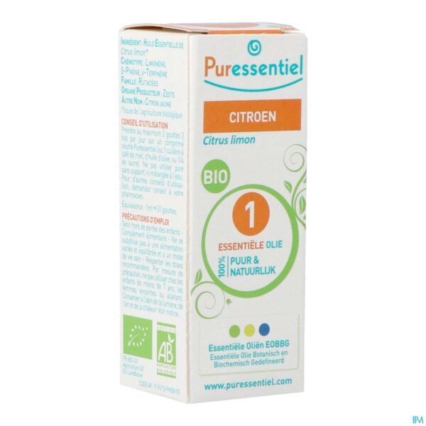Packshot Puressentiel Eo Citroen Bio Expert 10ml Packshot Puressentiel Eo Citroen Bio Expert 10ml