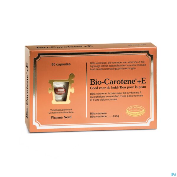 Packshot Bio-Carotene+E 60 Caps Packshot Bio-Carotene+E 60 Caps