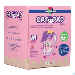 Packshot Ortopad For Girls Medium Oogkompres 50 73222