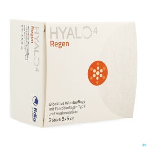Packshot Hyalo 4 Regen Gaasverband Ster 5 X 5cm 5