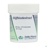 Packshot Olijfblad V-caps 60 Deba
