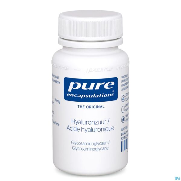 Packshot Pure Encapsulations Hyaluronzuur Caps 30 Packshot Pure Encapsulations Hyaluronzuur Caps 30