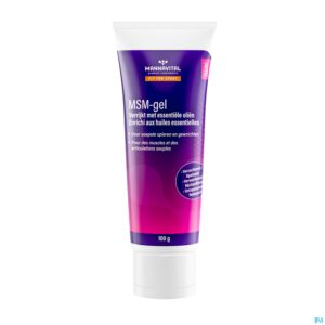 Packshot Mannavital Msm-gel Gel 100g