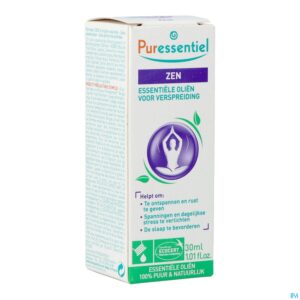 Packshot Puressentiel Verstuiving Zen Complexe Fl 30ml