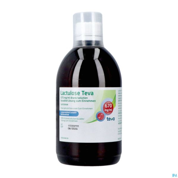Productshot Lactulose Teva Sol Per Os 500ml