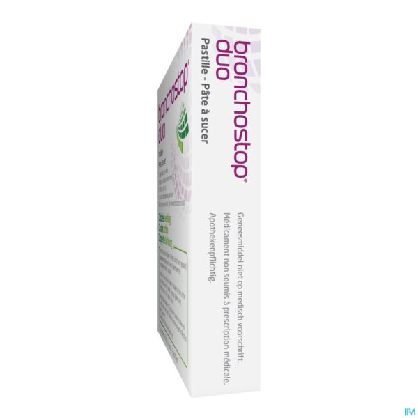 Packshot Bronchostop Duo Pastilles 20