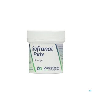 Packshot Safranal Forte V-caps 60 Deba