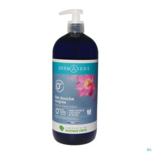 Packshot Marque V Dermasens Douchegel Surgras Waterbloem 1l