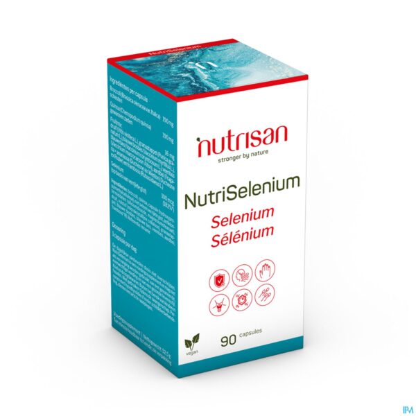 Packshot Nutriselenium Synergy 90 Vegecaps Nutrisan Packshot Nutriselenium Synergy 90 Vegecaps Nutrisan