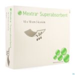 Packshot Mextra Superabsorbent Nf 10,0x10,0cm 10 610700