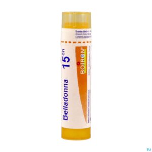 Packshot Belladonna 15ch Gr 4g Boiron