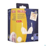 Packshot Nuby Borstkompressen Dag Wit 30