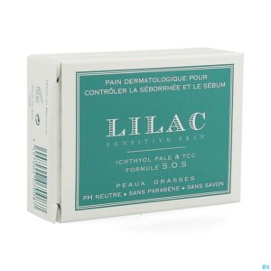 Packshot Lilac Wasstuk Dermatol. Seborroe Sebum 100g