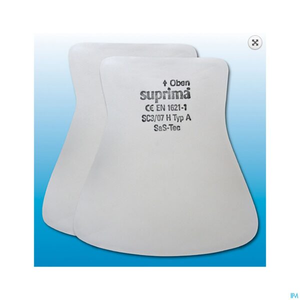 Productshot Suprima 2008 Schelp Voor Heupbeschermer-slip Wit