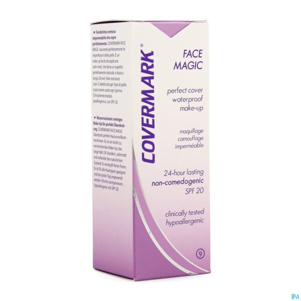 Packshot Covermark Face Magic N9 Goudbruin 30ml