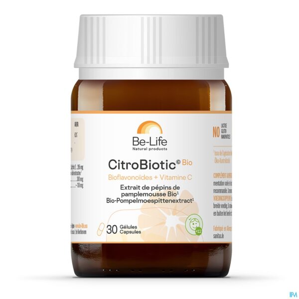 Packshot Citrobiotic Be Life Caps 30