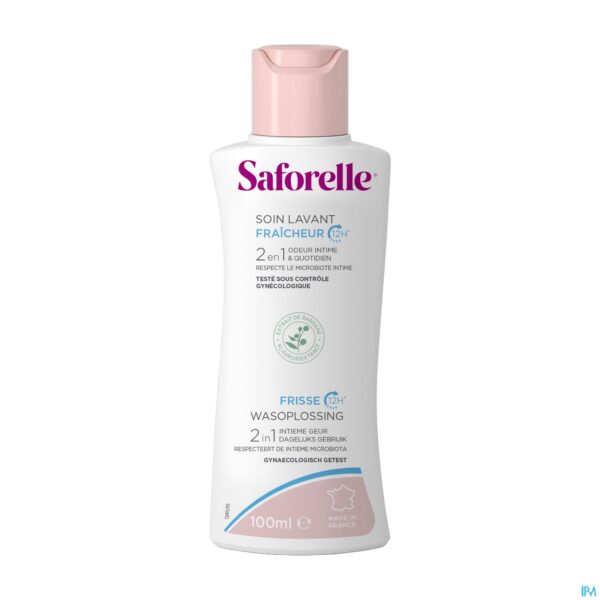 Packshot Saforelle Frisse Wasoplossing Fl 100ml Packshot Saforelle Frisse Wasoplossing Fl 100ml