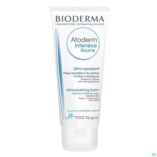 Productshot Bioderma Atoderm Intensive Baume 75ml Productshot Bioderma Atoderm Intensive Baume 75ml