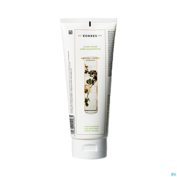 Packshot Korres Kh Conditioner Aloe&ditanny 200ml