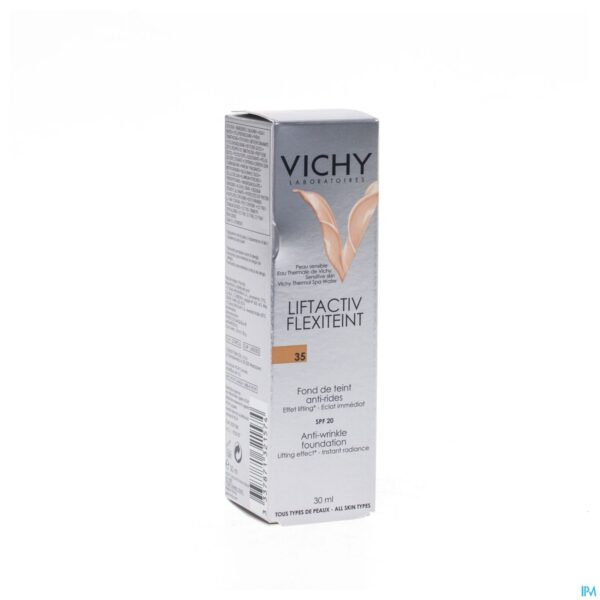 Packshot Vichy Fdt Flexilift Teint A/rimpel 35 Sade 30ml Packshot Vichy Fdt Flexilift Teint A/rimpel 35 Sade 30ml