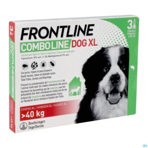 Packshot Frontline Combo Line Dog Xl >40kg 3x4,02ml