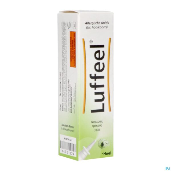 Packshot Luffeel Neusspray 20ml Heel Packshot Luffeel Neusspray 20ml Heel