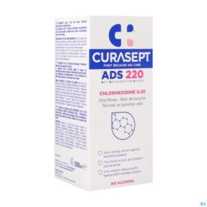 Packshot Curasept Mondspoelmiddel 0,20% 200ml