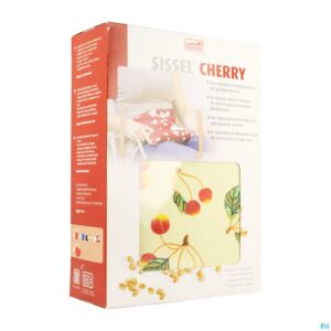 Packshot Sissel Cherry Kersenpitkussen 23x26cm Kers